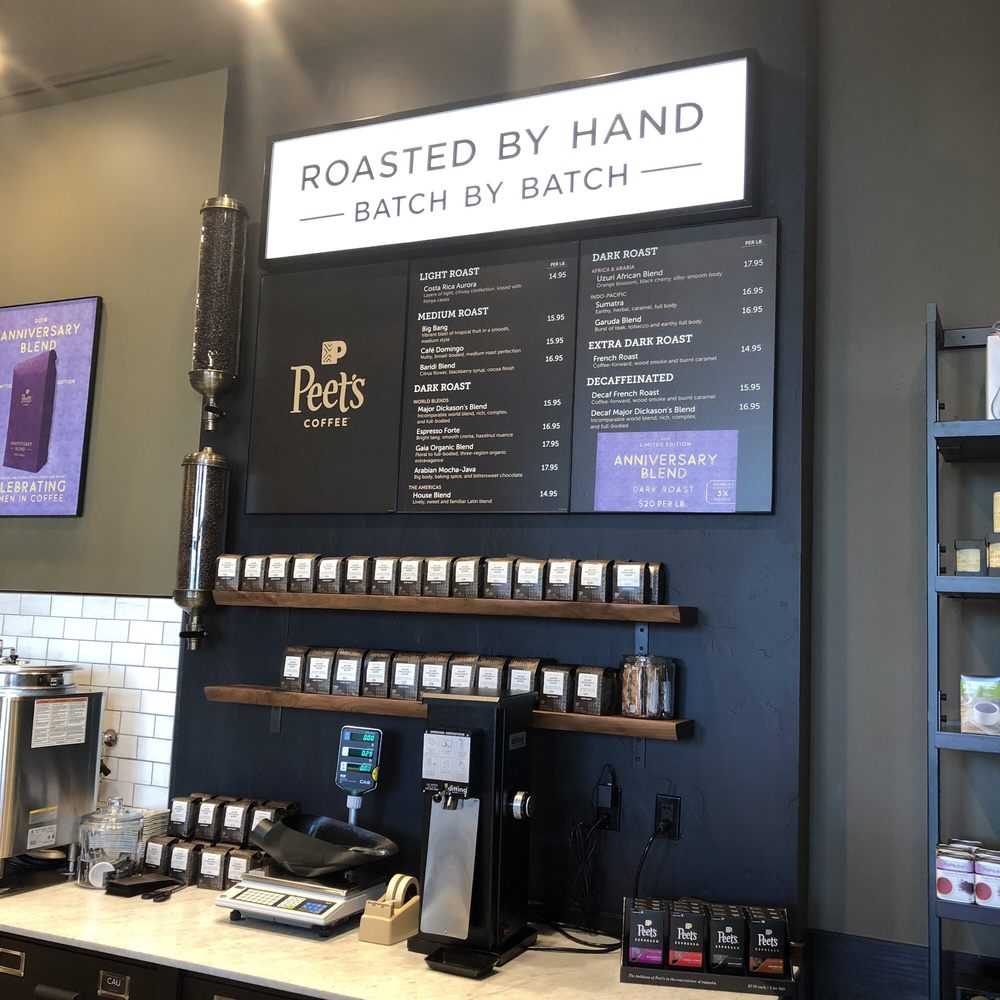 Peet’s Coffee - Coffee roast menu - Coffee & Tea Near Me - Yorba Linda, California
