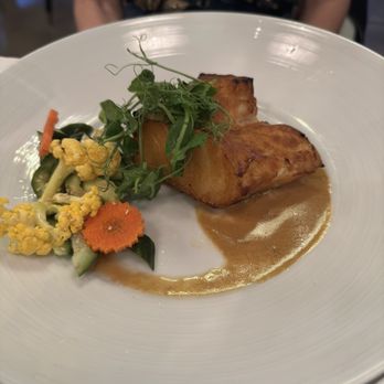 Chef Chai - Miso Chilean Sea Bass with Pickled Vegetables - Asian Fusion Near Me - Honolulu, Hawaii