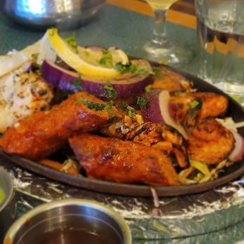 Indian Curry Club - Tandoori Mix Platter. Kebabs grilled in a clay oven (Chicken Tikka,Malai Tikka, Lamb Sheekh Kebab, Fish Tikka, Tandoor Shrimp) - Indian Near Me - Fairfield, New Jersey Indian Curry Club - Tandoori Mix Platter. Kebabs grilled in a clay oven (Chicken Tikka,Malai Tikka, Lamb Sheekh Kebab, Fish Tikka, Tandoor Shrimp) - Indian Near Me - Fairfield, New Jersey