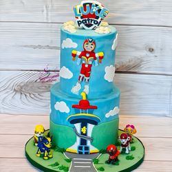 Sugarcoated Custom Desserts - Paw patrol cake