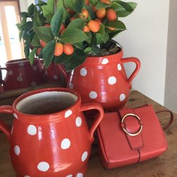 Red Stella - Polka dots
