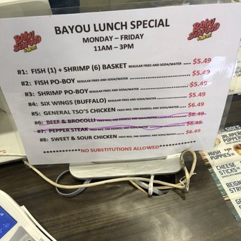Bayou Seafood & More - Lunch specials - Seafood Near Me - Houston, Texas Bayou Seafood & More - Lunch specials - Seafood Near Me - Houston, Texas