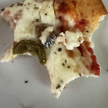 Bosses Pizza - Screw found on a slice of pizza - Pizza Near Me - Lake Worth, Texas