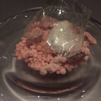 Alinea - Nostalgia | Bubble gum, cake, banana - New American Near Me - Chicago, Illinois
