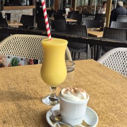 Ristorante Pizzeria La Terrazza Del Mare - Smoothie (mango) en cappuccino