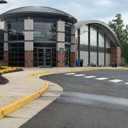 George Mason University Aquatic & Fitness Center - entrance