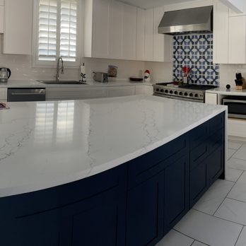 Forever Tile and Stone - The back splash and the countertops purchased from ForeverTile and Stone - Interior Design Near Me - Whittier, California