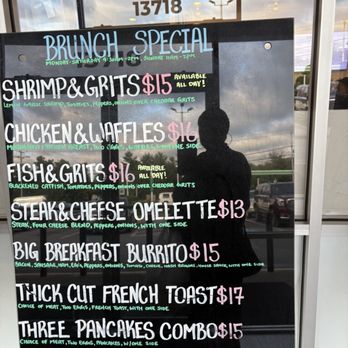 Mid Atlantic Seafood - Menu at front door - Seafood Near Me - Laurel, Maryland
