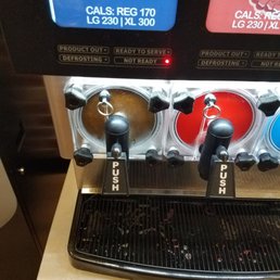 Always out of pepsi slushies.  Put a second one in.