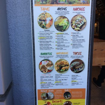 Caribe - Outside menu - Latin American Near Me - Queenstown, OTA