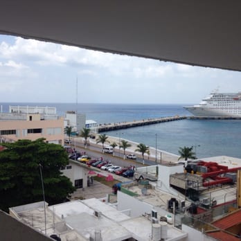Casa Mexicana - Balcony view from room 506 - Hotels Near Me - Cozumel, ROO