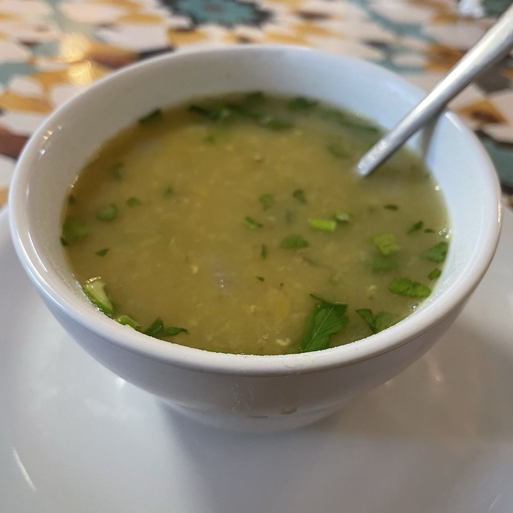 Lentil soup with cilantro Lentil soup with cilantro