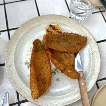 Cosetta - San dabs (fried fish) - Italian Near Me - Santa Monica, California