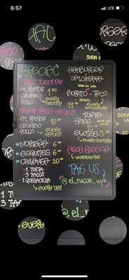 Menu photo 5 El Rucon Food Truck Worth Beach, FL