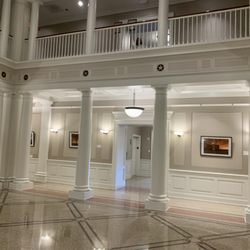 Tarrant County - 9/19/22: the lobby. WOW! So fancy!