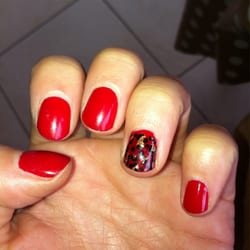 Tropical Popical - Leopard print nail art
