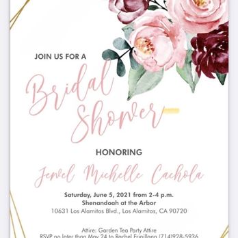 Select Graphics & Printing - The Bridal Shower I personalized exactly as I wanted, beautifully done with Christina's help and expertise. - Printing Services Near Me - Garden Grove, California