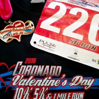 Coronado Valentine's Day 10K - Races & Competitions Near Me - Coronado, California