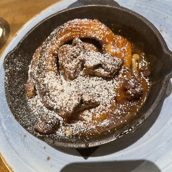 The Crunkleton - Warm  Cinnamon Sticky Bun - Cocktail Bars Near Me - Charlotte, North Carolina