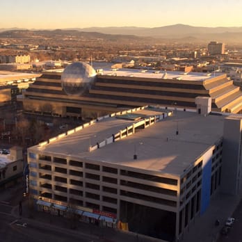 Whitney Peak Hotel Reno, Tapestry Collection by Hilton - View from the room of the national bowling stadium. - Hotels Near Me - Reno, Nevada Whitney Peak Hotel Reno, Tapestry Collection by Hilton - View from the room of the national bowling stadium. - Hotels Near Me - Reno, Nevada