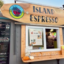 Island Espresso - Ordering window