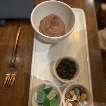 Stories - Dirt cake - New American Near Me - Lost Pines, Texas