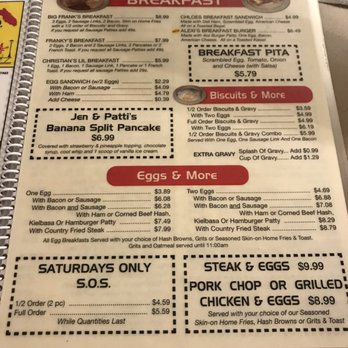 The Cup Diner - Breakfast menu - Diners Near Me - Saint Cloud, Florida