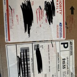 USPS - Dunwoody - Package with "Received: Without Contents" checked off