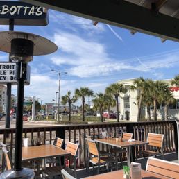 Lunching at Frabotta's for a great salad!