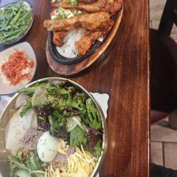 Jinsol Gukbap - 3rd St - Combo- spicy cold noodle and marinated spicy rib - Korean Near Me - Los Angeles, California