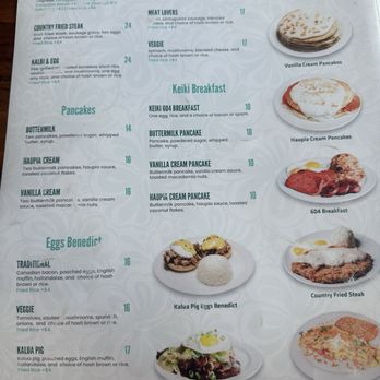 Restaurant 604 - Menu April 2026 - Breakfast & Brunch Near Me - Honolulu, Hawaii