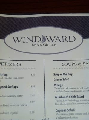 Menu photo 5 Windward Bar and Grill Clearwater Beach, FL Menu photo 5 Windward Bar and Grill Clearwater Beach, FL