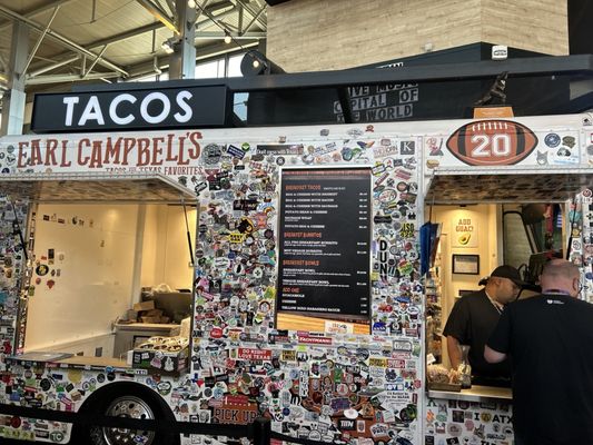 Earl Campbell's Tacos by null