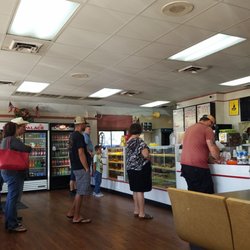 Donut Palace - This line is longer than the one your auntie snorted last name