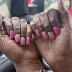 Lux Nails & Spa - Love the length and color.