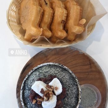 Anko - Black Sesame Anko and taiyaki - Desserts Near Me - Los Angeles, California