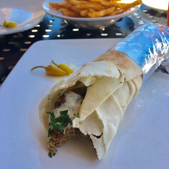 Zeta's Grill - Falafel wrap and fries. SO delicious! - Mediterranean Near Me - Avondale, Arizona Zeta's Grill - Falafel wrap and fries. SO delicious! - Mediterranean Near Me - Avondale, Arizona