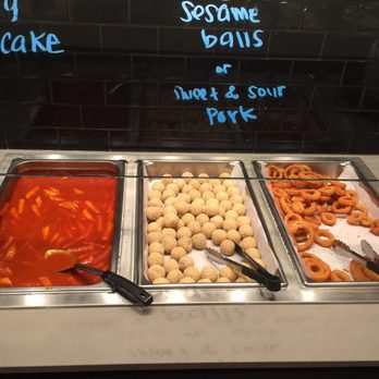 Dada Shabu Shabu Buffet - Yes, sesame balk and onion rings - Korean Near Me - Irvine, California