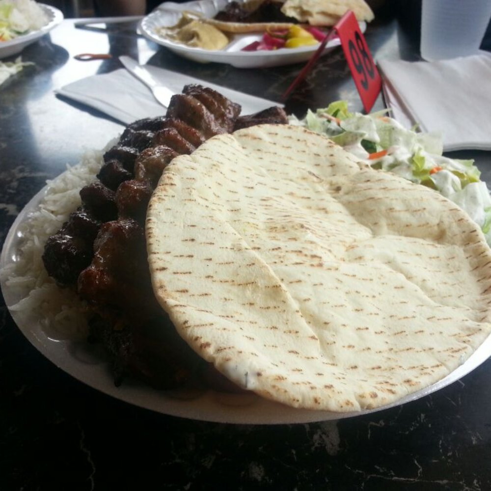 Kabab Way - Beef shish and beef lula plate - Middle Eastern Near Me - Glendale, California Kabab Way - Beef shish and beef lula plate - Middle Eastern Near Me - Glendale, California