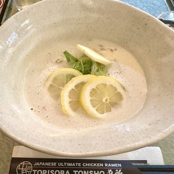 Torisoba Tonsho - Lemon Butter Ramen - Ramen Near Me - Los Angeles, California Torisoba Tonsho - Lemon Butter Ramen - Ramen Near Me - Los Angeles, California