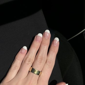Finest Nails & Spa - Pink and white dip - Nail Salons Near Me - Ladera Ranch, California