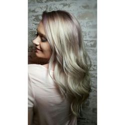 J Jordan Beauty - Lilac shadowroot melted into silver blonde
