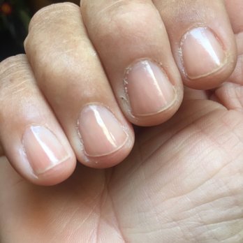 Phoenician Nails - This is what she was afraid I was going to ruin! NOT going back! - Nail Salons Near Me - Phoenix, Arizona