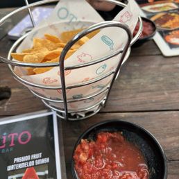 Chips and salsa Chips and salsa
