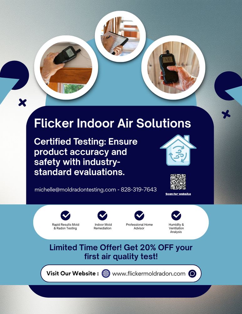 Flicker Indoor Air Solutions - mold inspector in Weaverville, NC