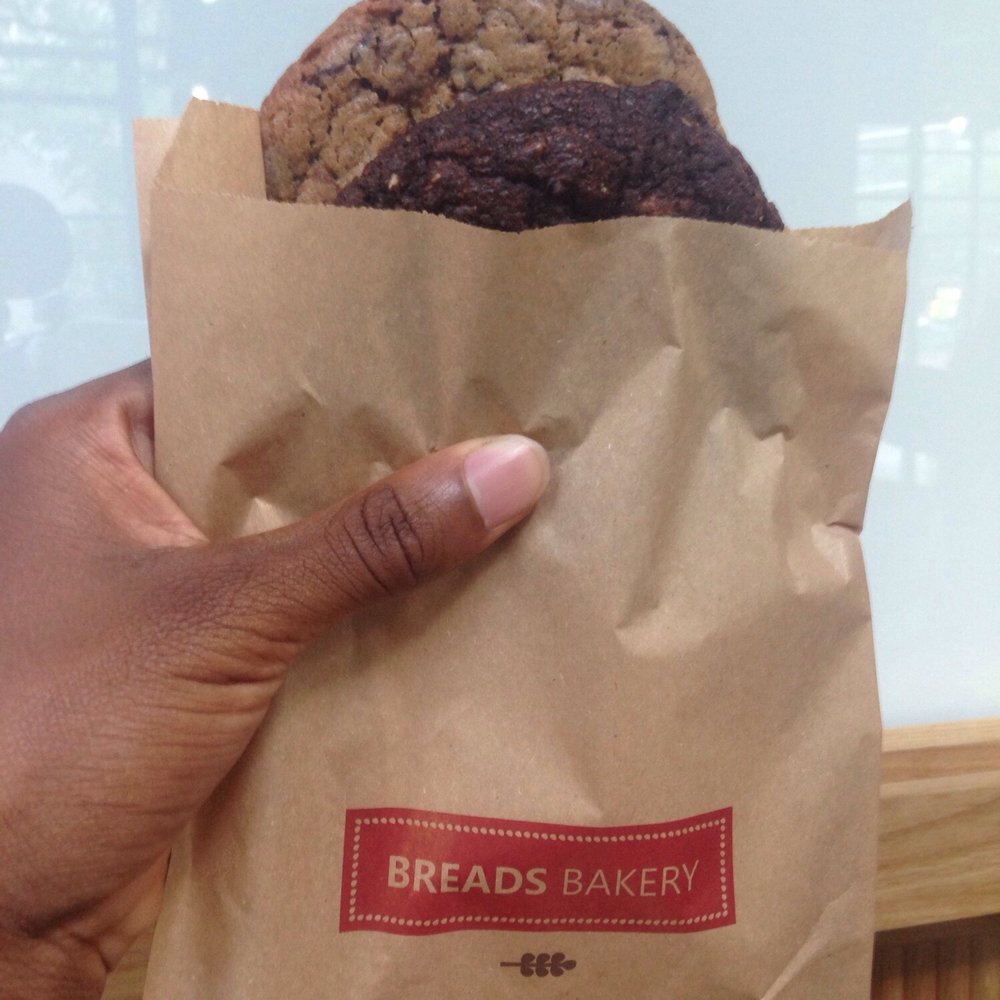 Breads Bakery - Upper West Side - Triple chocolate chip + Reverse chocolate - Coffee & Tea Near Me - New York, New York Breads Bakery - Upper West Side - Triple chocolate chip + Reverse chocolate - Coffee & Tea Near Me - New York, New York