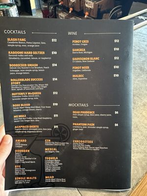 Menu photo 1 Barcade Detroit, MI