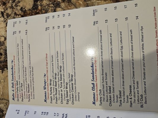 Menu photo 5 Mamas Kitchen Seminole, FL