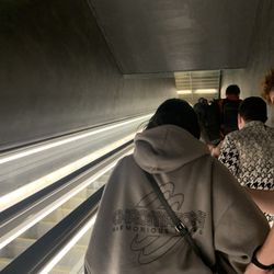 Estación Tram Benidorm - Escalator up to surface