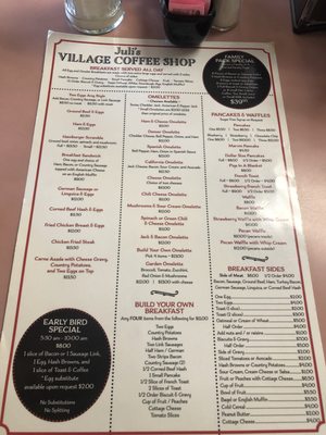Menu photo 8 The Village Coffee Shop Lodi, CA Menu photo 8 The Village Coffee Shop Lodi, CA